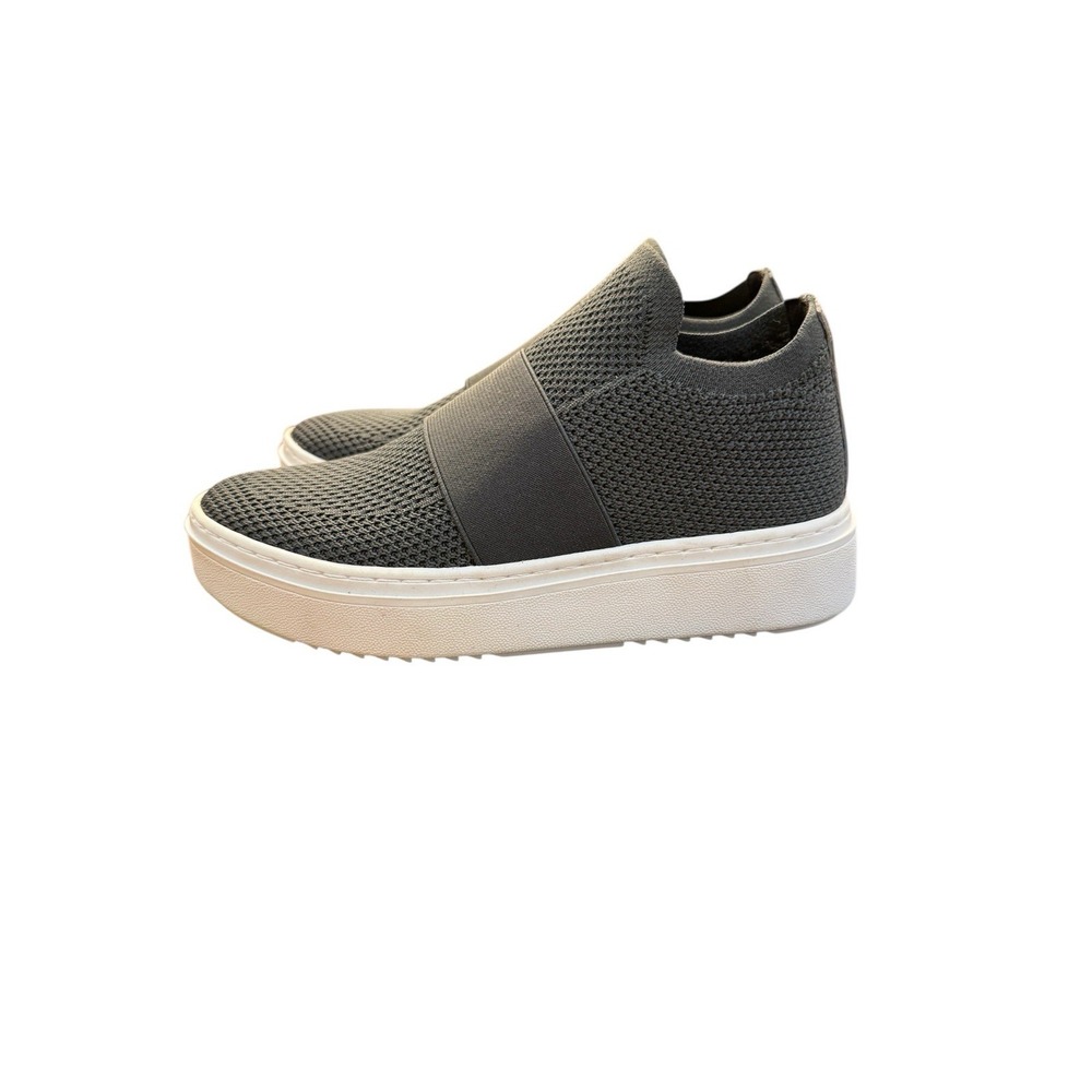 EILEEN  FISHER  WOMEN'S  PARI‎  PLATFORM  SNEAKER  KNIT  SLIP-ON  - SIZE  5